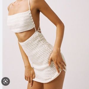 Tiger Mist Crochet Dress